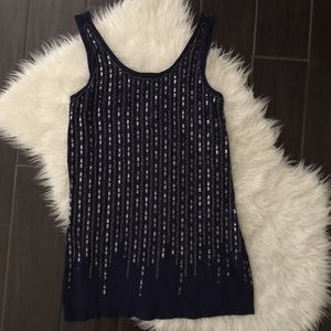 F21 gatsby style sequin tunic top dress. Sequin